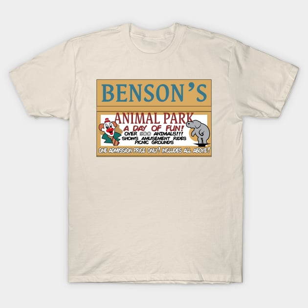 Benson's Animal Park T-Shirt by Gimmickbydesign